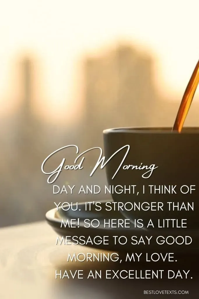 romantic morning message