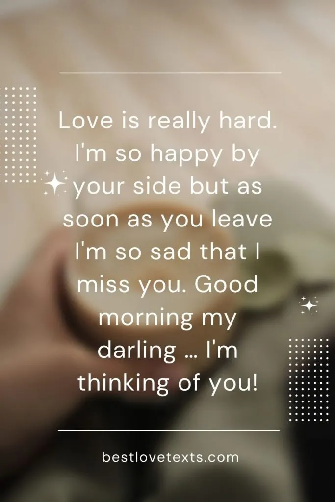 romantic good morning messages