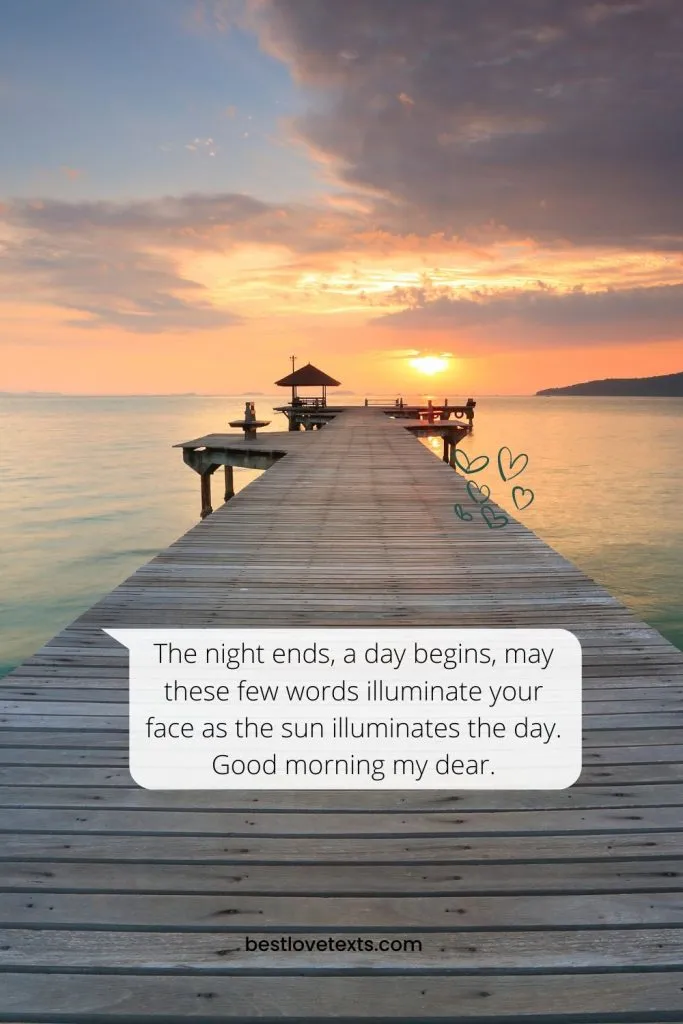 good morning my love