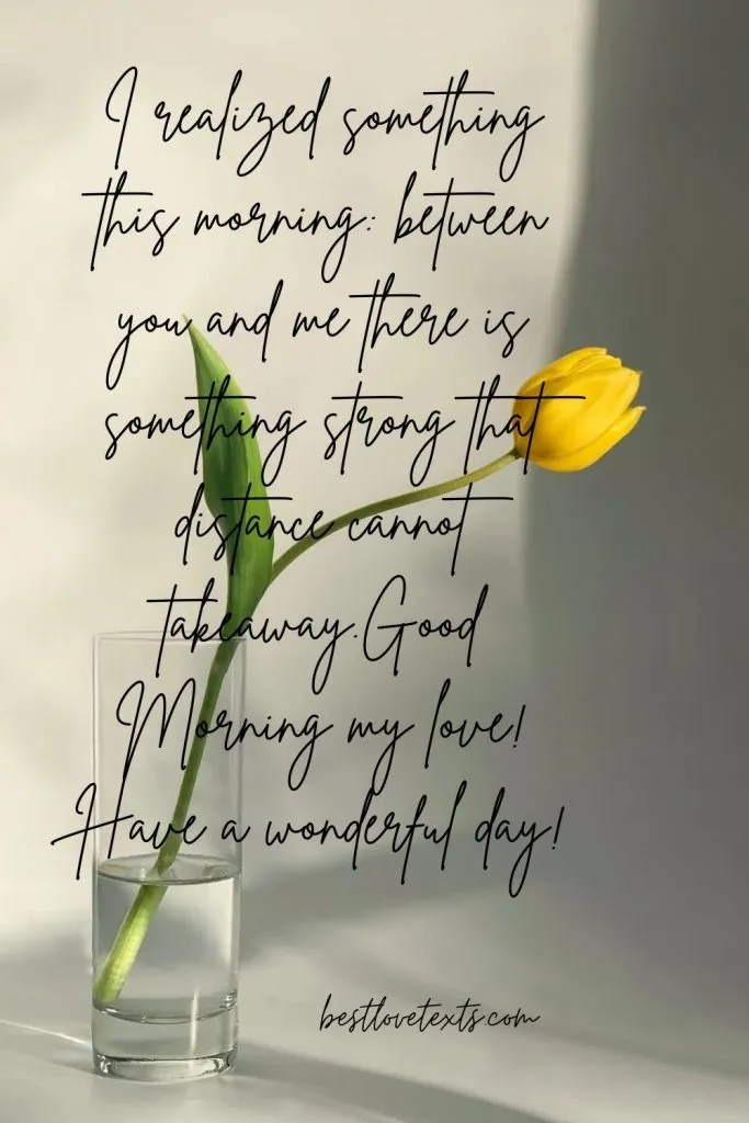good morning love messages