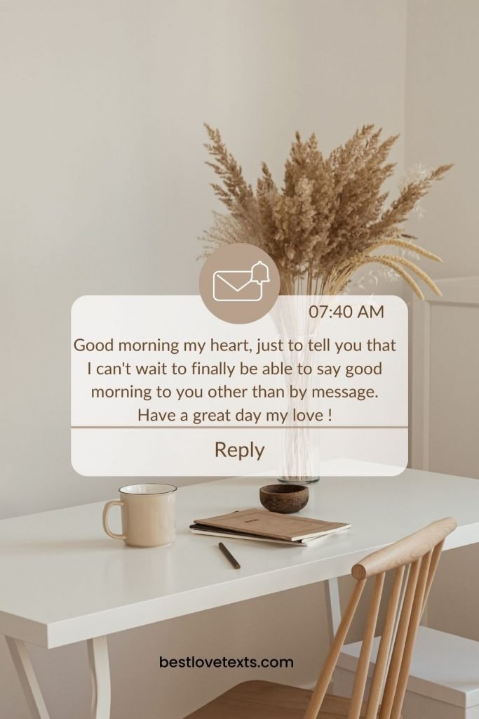 cute good morning texts